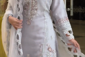 Women's Rayon Embroidered Kurta, Pant with Dupatta Set