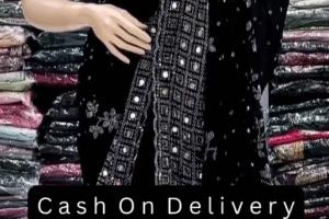 New Stylist Heavy Embroidered Party & Festive Wedding Wear Black Saree For Women