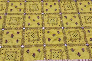 Latest New Pure Gaji Silk Hand Gotapatti Work Dupatta Sari
