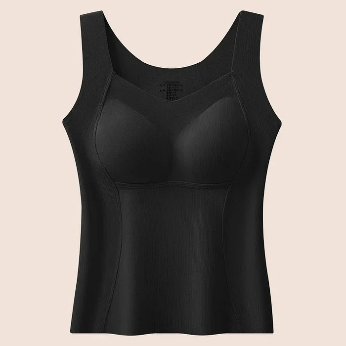 Women's Thermal Tank Tops with Built-in Bra - Image 8