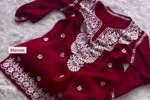 Chikankari Short Kurti – Breezy Summer Elegance