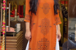 Boho-Chic Printed Kurti – Effortless Ethnic Charm