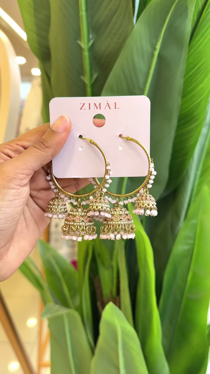 🌿 Enchanting Emerald Hoops: A Fusion of Tradition & Grace 🌿 - Image 5