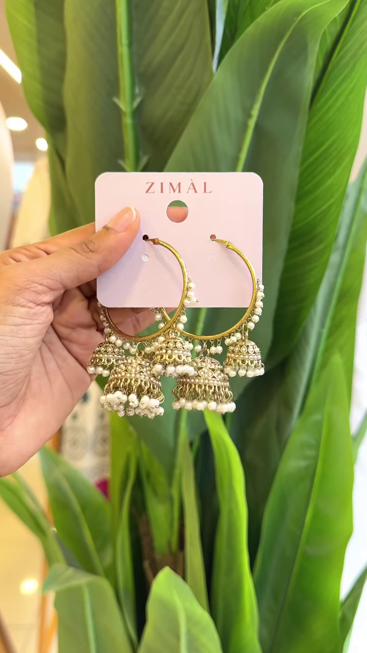 🌿 Enchanting Emerald Hoops: A Fusion of Tradition & Grace 🌿 - Image 9