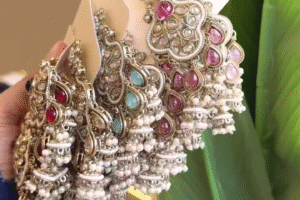 ✨ The Timeless Charm of Mughal-Inspired Chandbali Earrings ✨