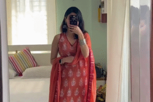 Ethnic Elegance: Handcrafted Indian Kurta Set Collection for Women