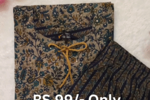 Traditional Ethnic Printed Kurti with Pant Set – Elegant Daily Wear for Women