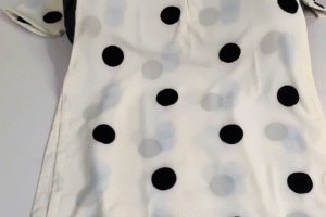 ✨ Chic Polka Perfection: Elegant White & Black Dot Co-Ord Set for Effortless Style 🖤🤍