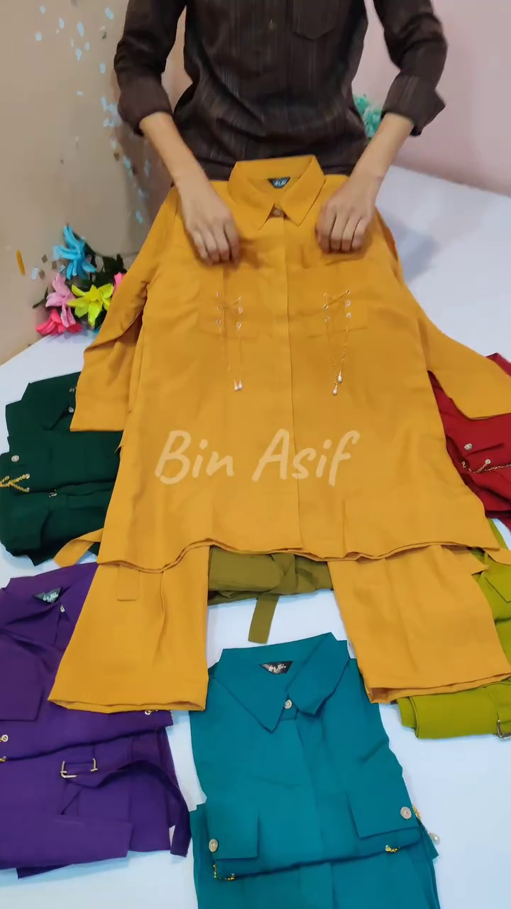 โจ Stylish Chain-Detail Womenโs Shirt Set โ Bold, Chic & Comfortable! ๐๐