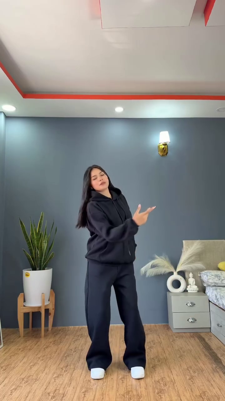 “Cozy Cloud Vibe Hoodie Set ☁️✨ (Available in Grey, Black & Brown)” - Image 5