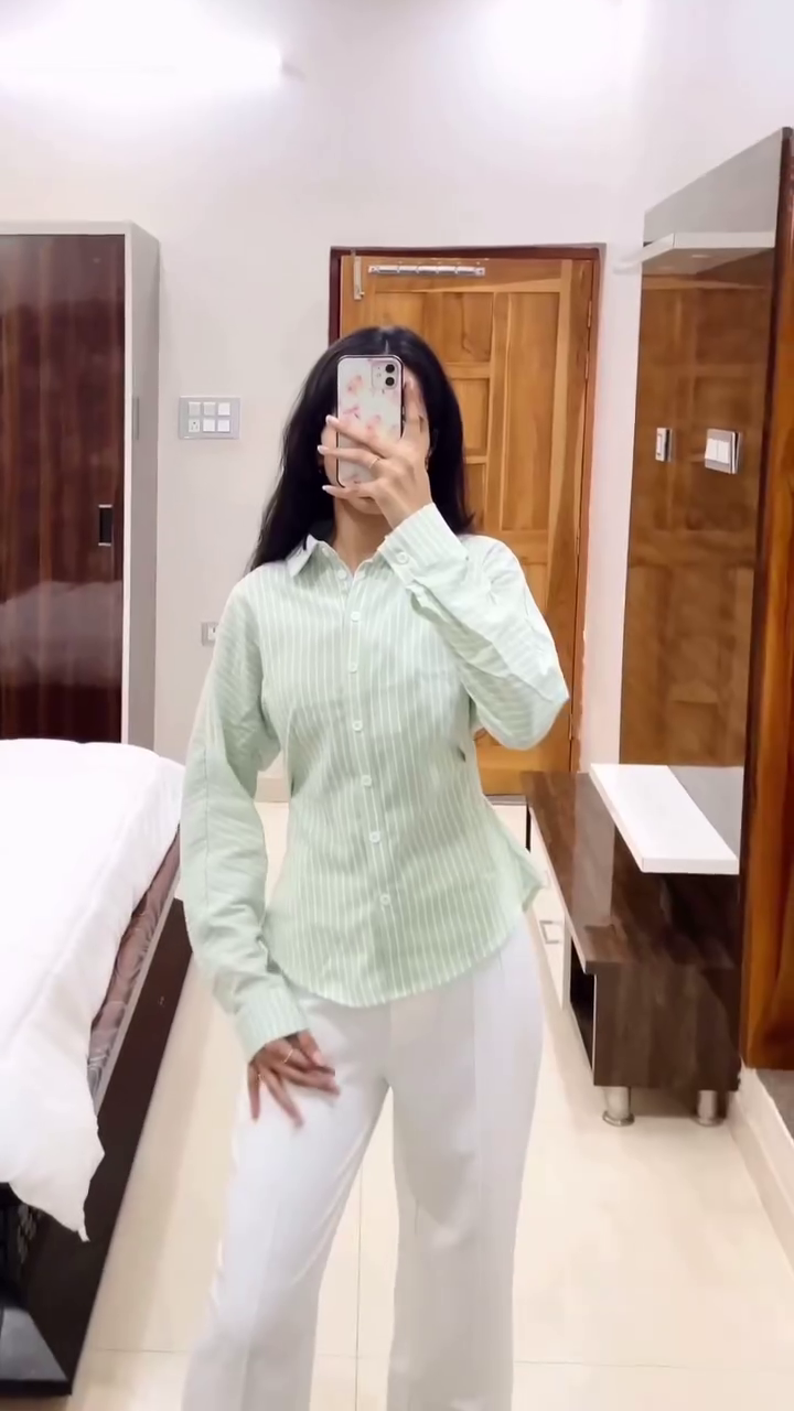 Premium Lace-Up Back Shaping Shirts for Women – Trendy Fit, Elegant Style - Image 13