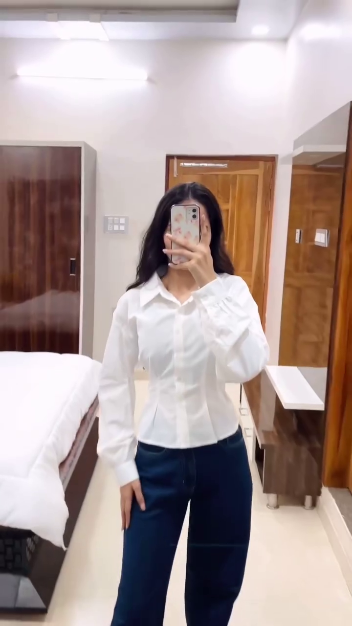 Premium Lace-Up Back Shaping Shirts for Women – Trendy Fit, Elegant Style - Image 15