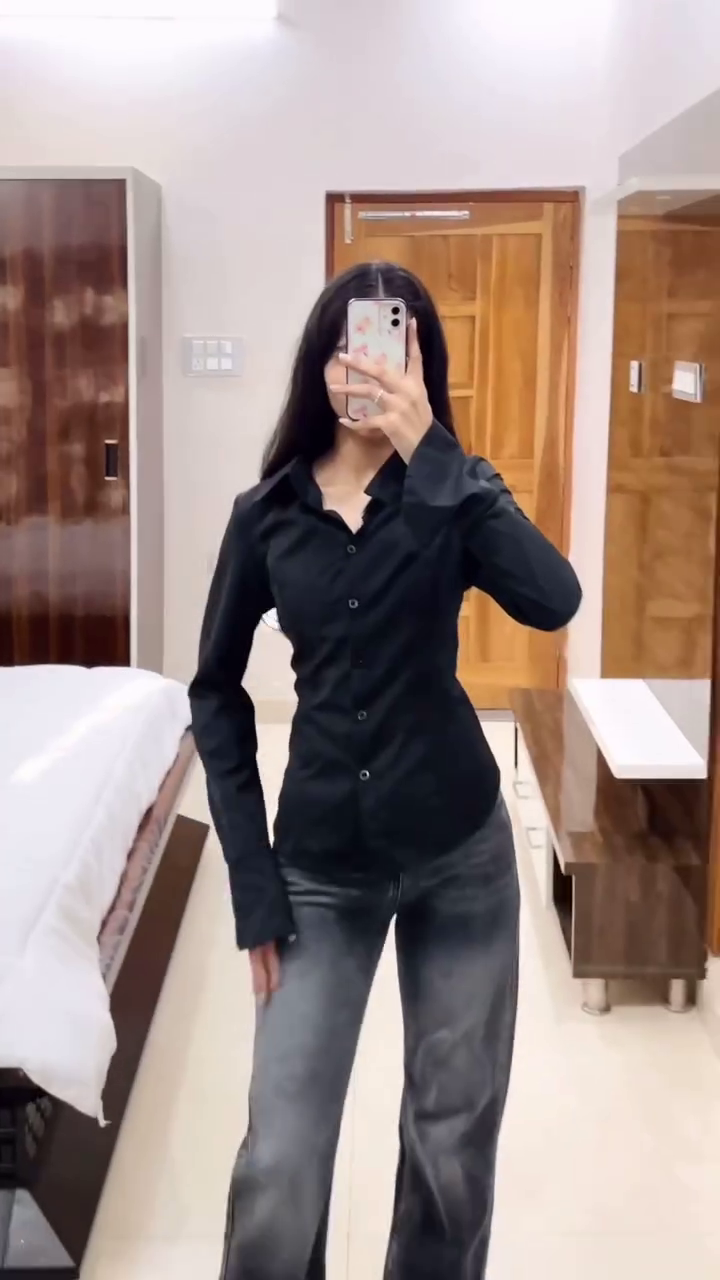 Premium Lace-Up Back Shaping Shirts for Women – Trendy Fit, Elegant Style - Image 9