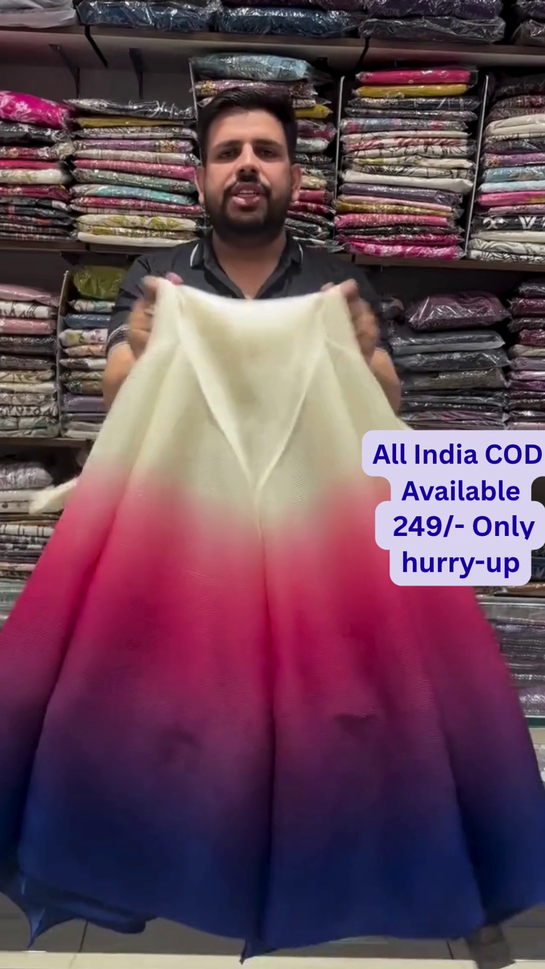 ✨ Elegant Ombre Fit & Flare Dress – Where Grace Meets Glamour! 💃💫 - Image 3