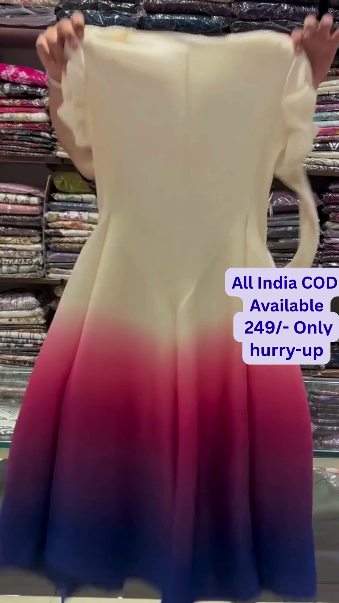 ✨ Elegant Ombre Fit & Flare Dress – Where Grace Meets Glamour! 💃💫