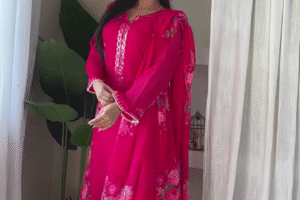 Premium Embroidered Punjabi Suit Set for Women – Festival & Daily Wear Collection