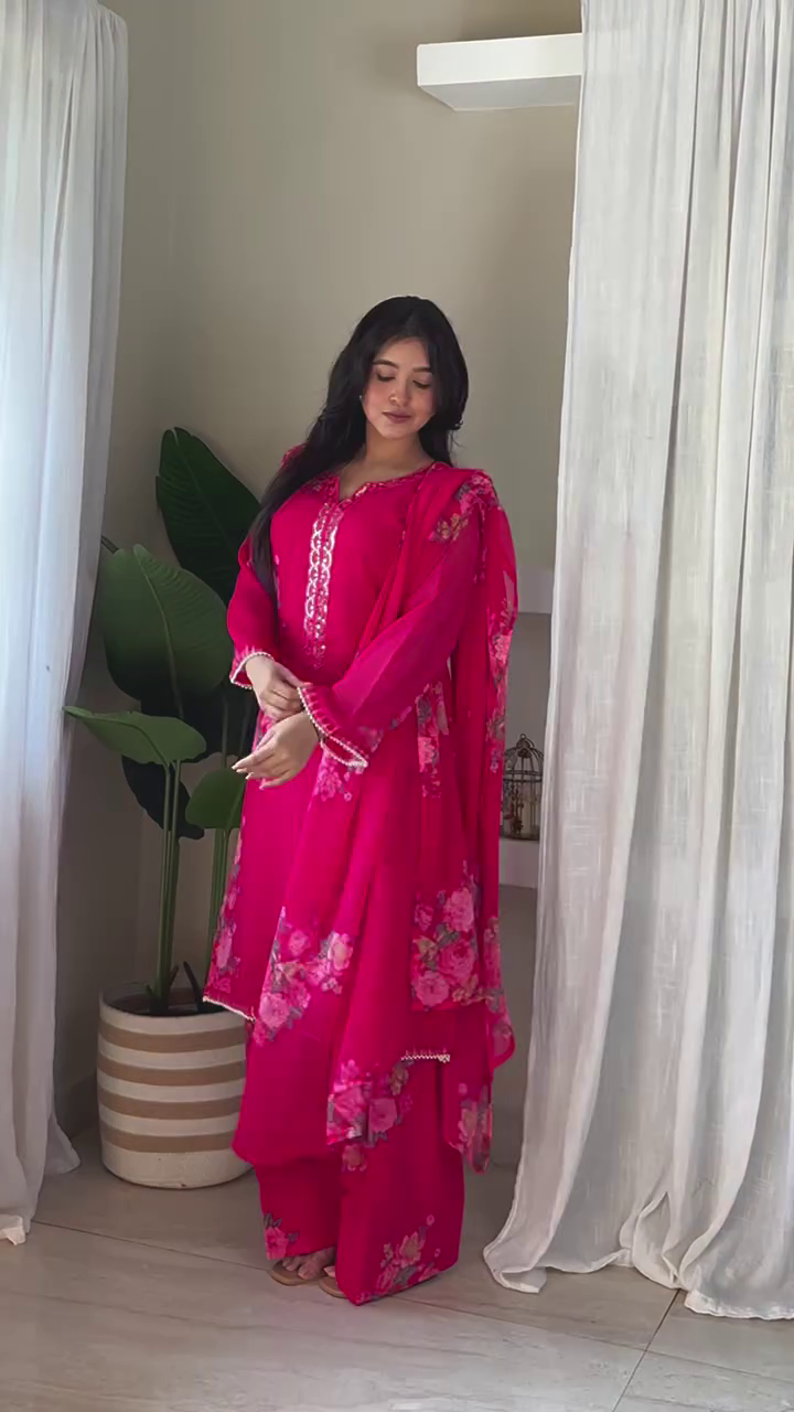 Premium Embroidered Punjabi Suit Set for Women – Festival & Daily Wear Collection