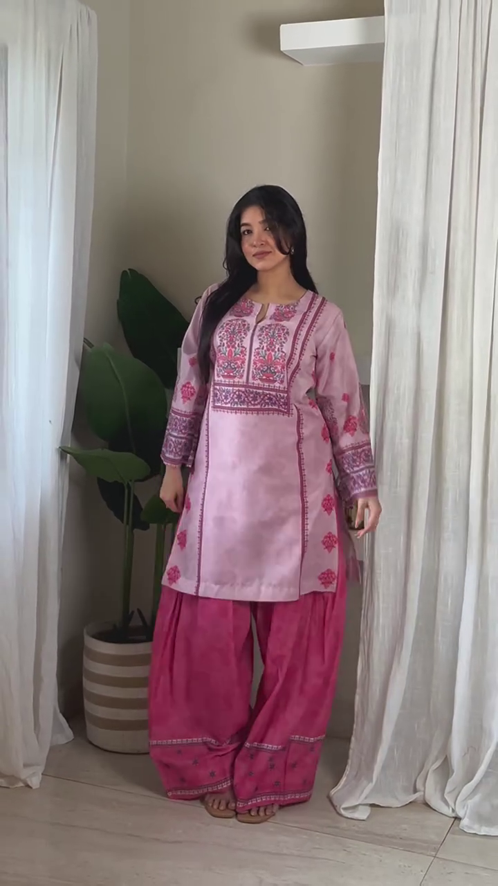 Premium Embroidered Punjabi Suit Set for Women – Festival & Daily Wear Collection - Image 4
