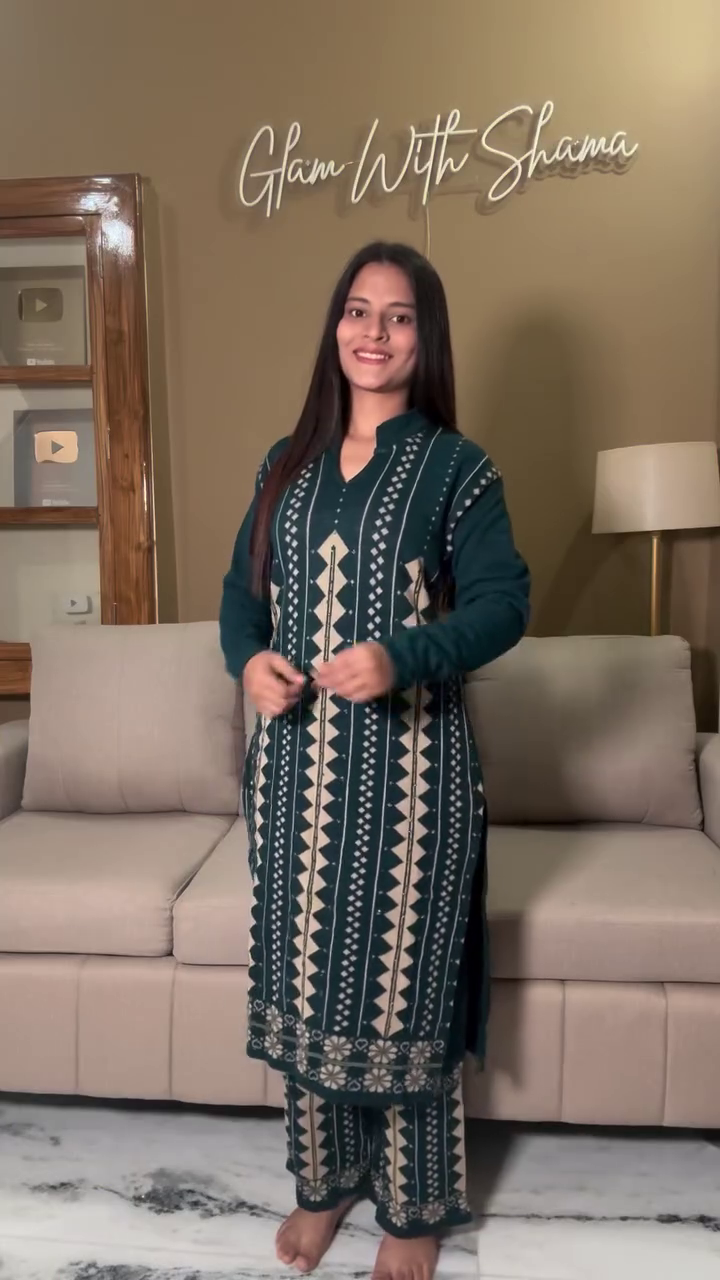 Women’s Premium Woolen Winter Kurti – Ultra-Warm, Soft, Stylish | Multiple Designs & Colors - Image 5