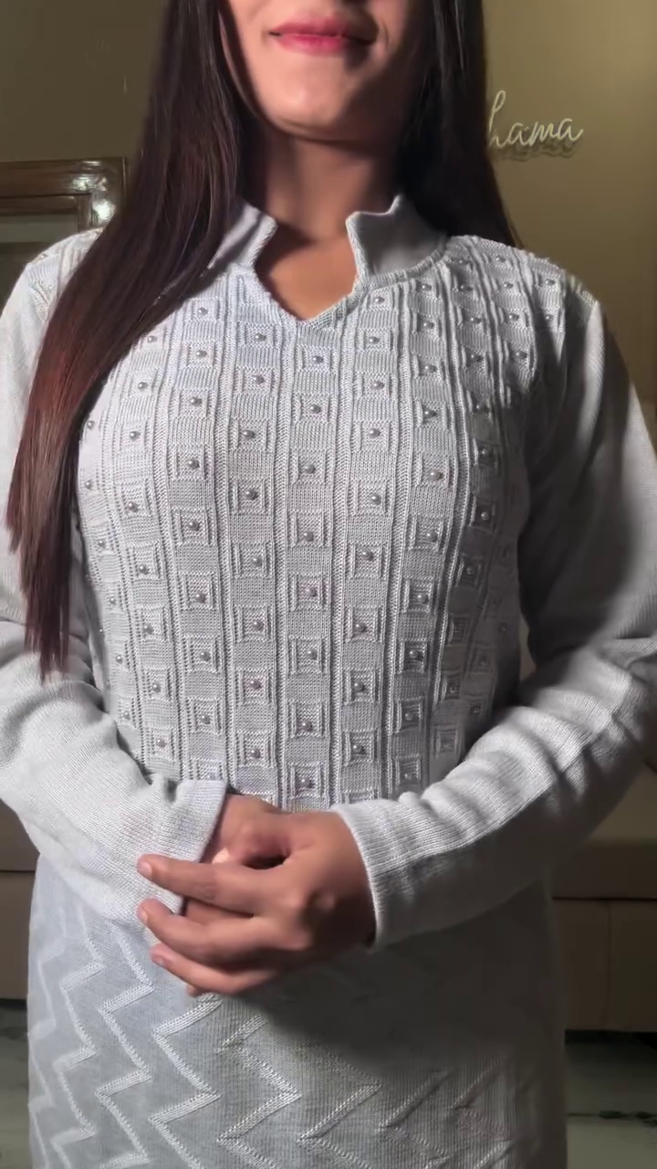 Women’s Premium Woolen Winter Kurti – Ultra-Warm, Soft, Stylish | Multiple Designs & Colors