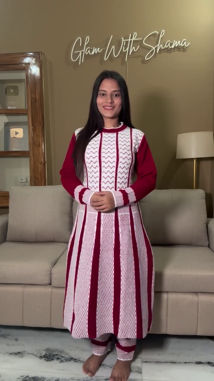 Women’s Premium Woolen Winter Kurti – Ultra-Warm, Soft, Stylish | Multiple Designs & Colors - Image 10