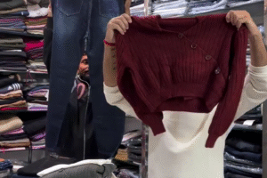 Premium Winter Knitwear Combo Set – Trendy Ribbed Sweaters, Soft Tanks & High-Rise Jeans for Women ❄️✨