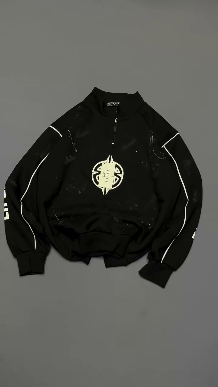 Urban Luxe Half-Zip Sweatshirt – Premium Streetwear Comfort for Every Season