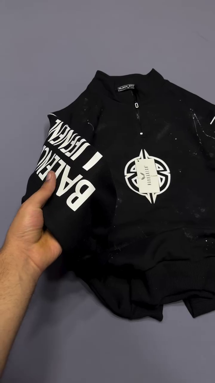 Urban Luxe Half-Zip Sweatshirt – Premium Streetwear Comfort for Every Season - Image 5