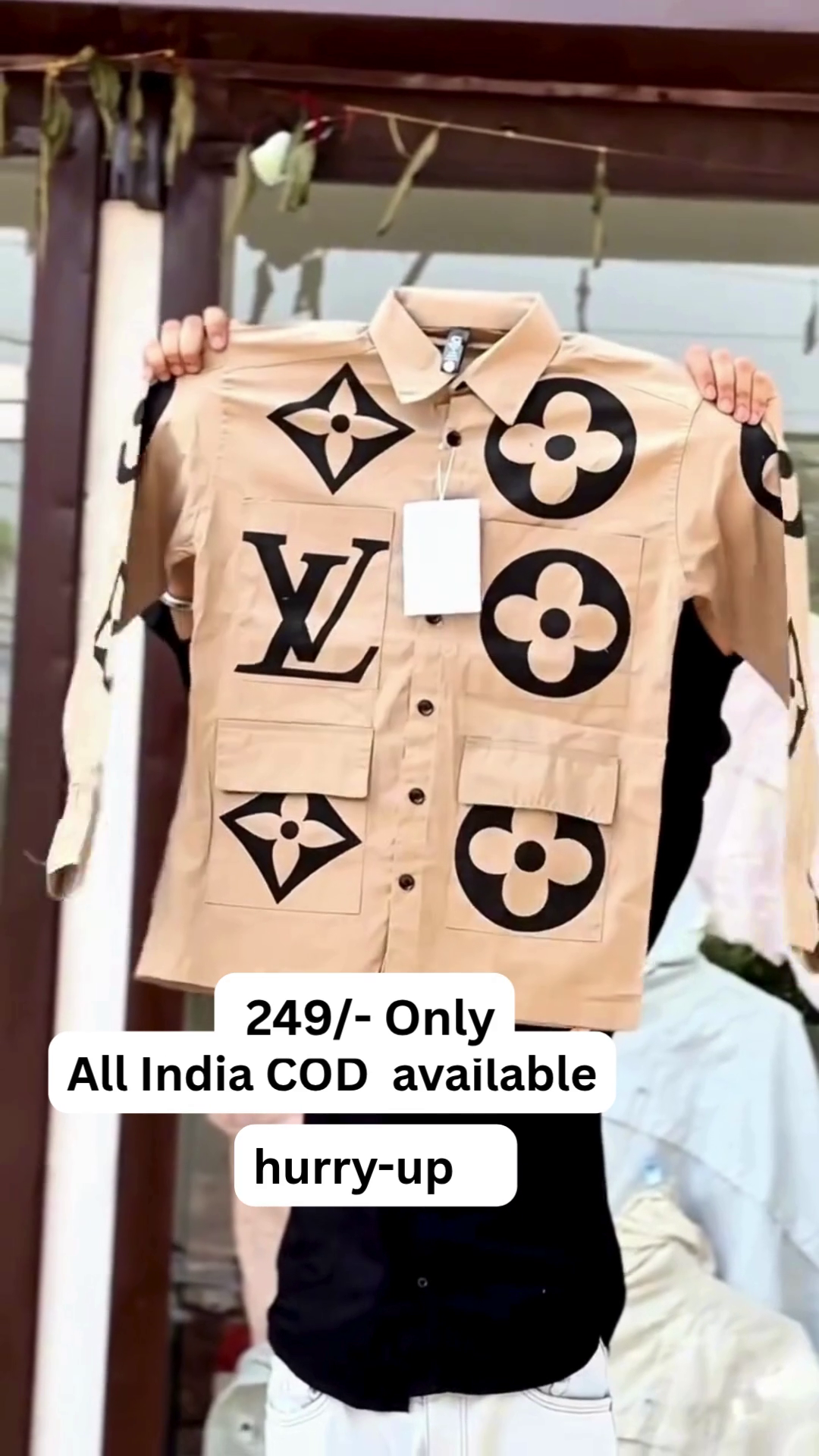 ✨ Luxury Inspired Designer Oversized Shirt – Premium Streetwear Collection ✨ - Image 7