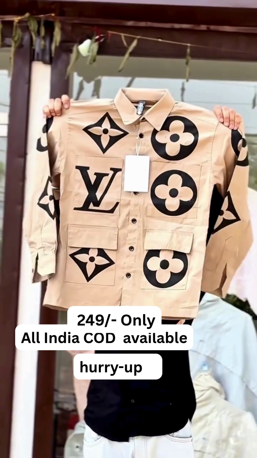 ✨ Luxury Inspired Designer Oversized Shirt – Premium Streetwear Collection ✨ - Image 6