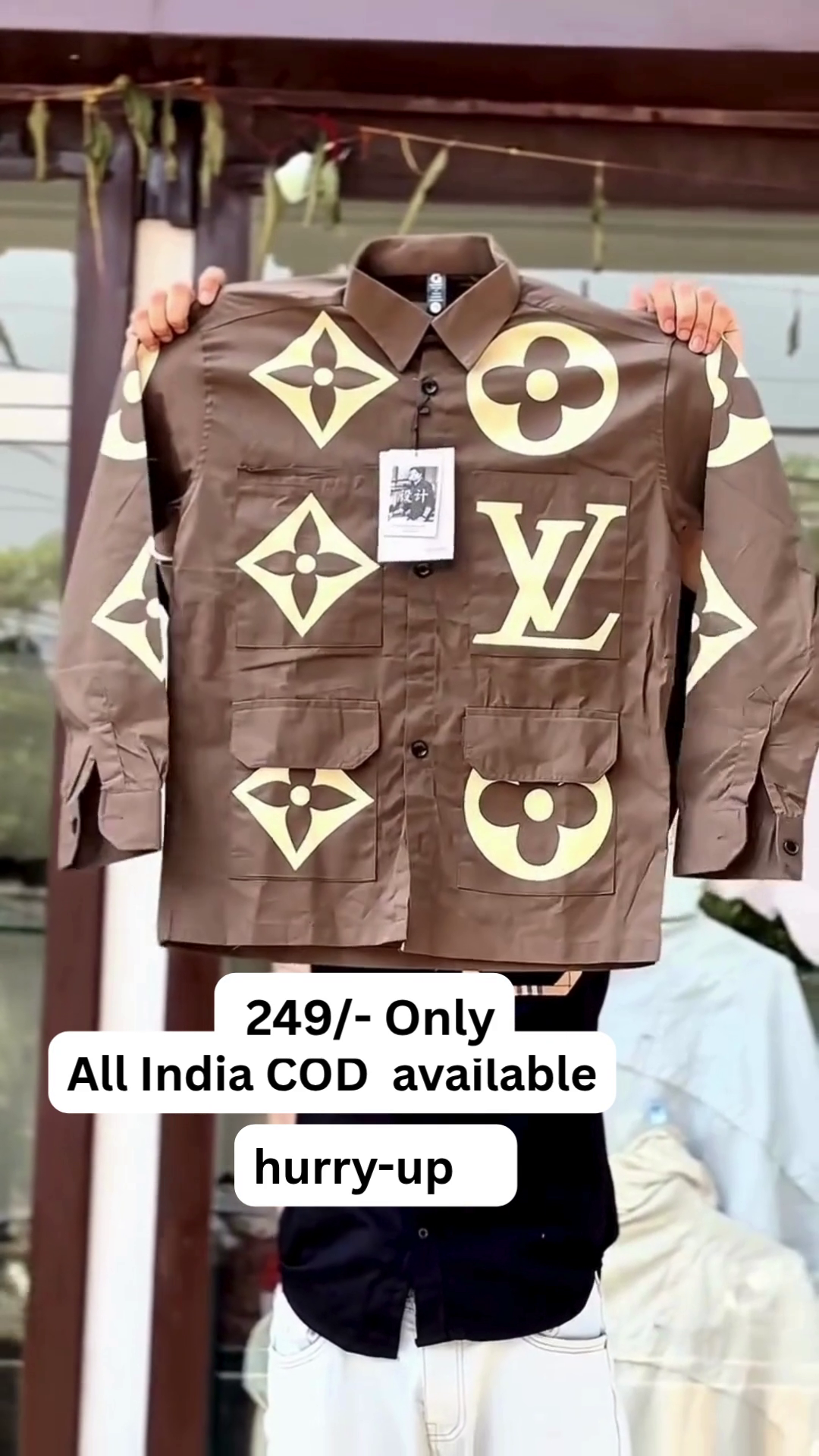 ✨ Luxury Inspired Designer Oversized Shirt – Premium Streetwear Collection ✨ - Image 2