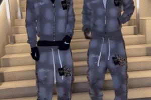 Shadow Luxe Premium Tracksuit Co-Ord Set – Street Power Meets Comfort 🖤🔥