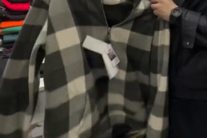 Classic Contrast: Black & White Zip Hoodie for Everyday Comfort 🖤🤍