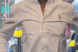 Timeless Elegance – Men’s White Pure Cotton Evening Satin Shirt