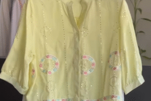 💛 Style Island Alia Embroidered Yellow Top with Palazzo – Chic, Comfortable & Effortless 💛