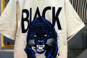 🖤 Graphic T-Shirt Featuring a Black Panther Illustration – Bold, Fierce & Street-Ready 🐾🔥