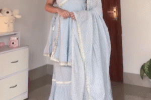 🌸 Women's Printed Peplum Sharara Set – Elegant Ethnic Chic with Modern Flair ✨