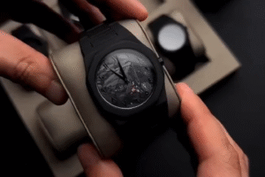 🖤 Black Arabic Aura Men’s Quartz Wristwatch – Bold, Stylish & Modern 🖤