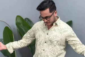 🌴 Vibrant & Breezy: Tropical Printed Casual Shirt 🌴