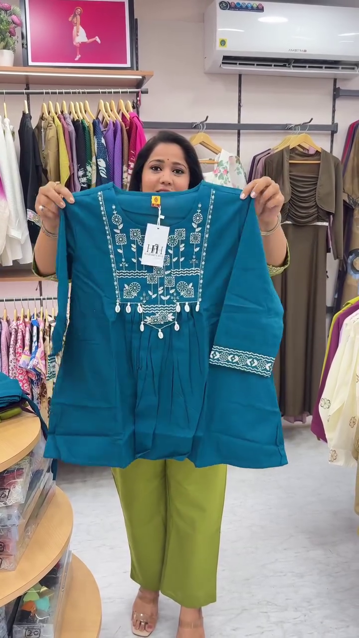 ✨ Glamour Cotton Co-ord Set – Effortless Style & Comfort ✨ - Image 2