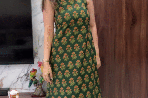 🌸 Elegant Ethnic Charm: Printed Kurta with Palazzos for Effortless Style 🌸