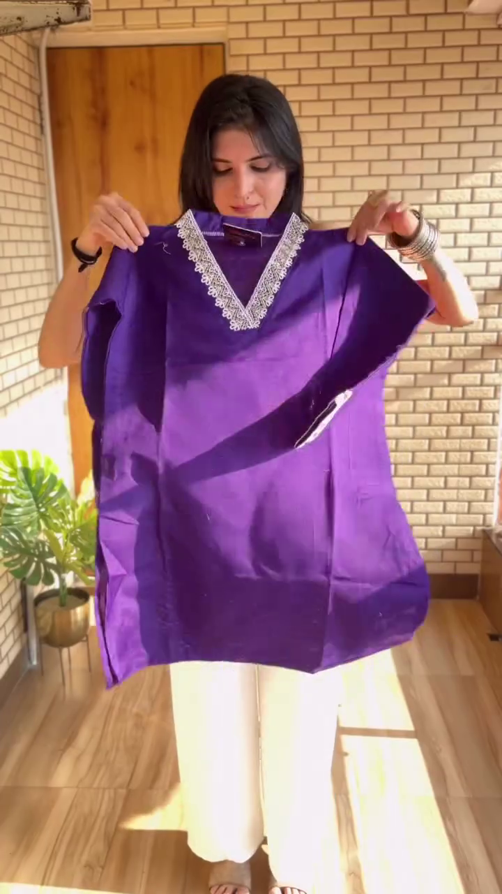 Chic White Tunic Top with Vibrant Handcrafted Embroidery – Effortless Style Meets Artistic Flair - Image 6