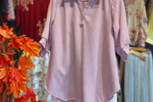 SHIASHI Embellished Coat-Collar Shirt with Pants – Elegant Contemporary Co-Ord Set