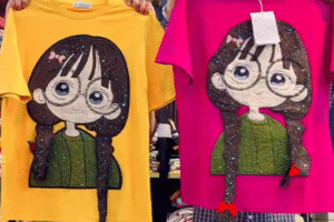 Playful Pop: Cartoon Graphic Tees with a Fun Twist
