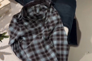 Effortless Everyday Style: Classic Plaid Meets Timeless Denim