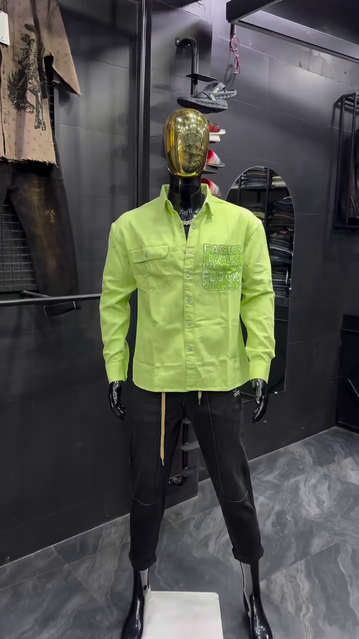 Urban Edge: Bold Streetwear with a Neon Pop