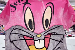Pop Culture Vibes: Bold Cartoon Tee with Street Style Edge