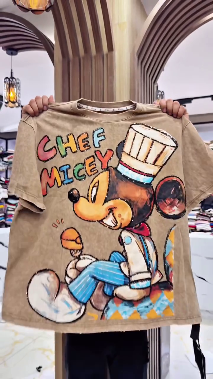 Pop Culture Vibes: Bold Cartoon Tee with Street Style Edge - Image 5