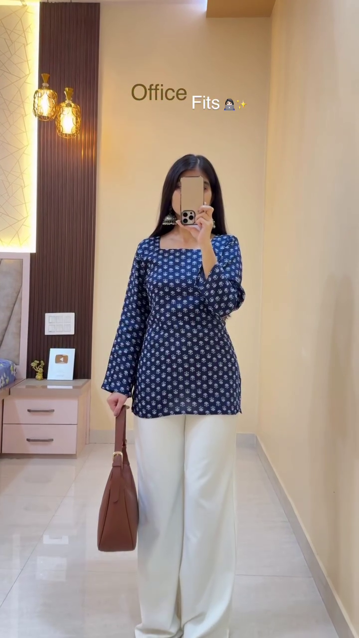 Office Elegance: Minimal Ethnic Wear with a Sophisticated Touch - Image 2
