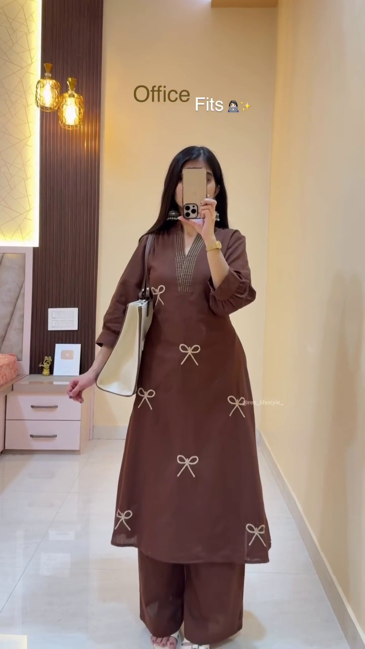 Office Elegance: Minimal Ethnic Wear with a Sophisticated Touch - Image 6